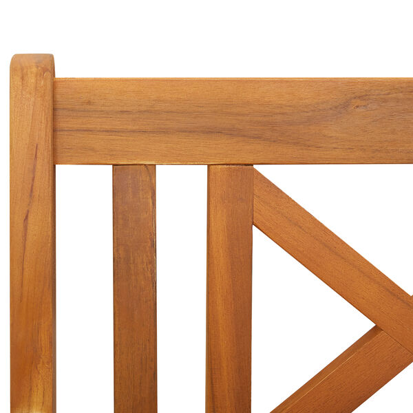 vidaXL Παγκάκι Κήπου 220x56x90 εκ. Μασίφ ξύλο ακακίας