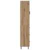vidaXL Highboard Artisan Oak 34,5 x 34 x 180 &epsilon;&kappa;. &Epsilon;&pi;&epsilon;&xi;&epsilon;&rho;&gamma;&alpha;&sigma;&mu;έ&nu;&omicron; &xi;ύ&lambda;&omicron;