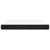 vidaXL Στρώμα με Pocket Springs Μαύρο 160x200x20 εκ. Βελούδινο