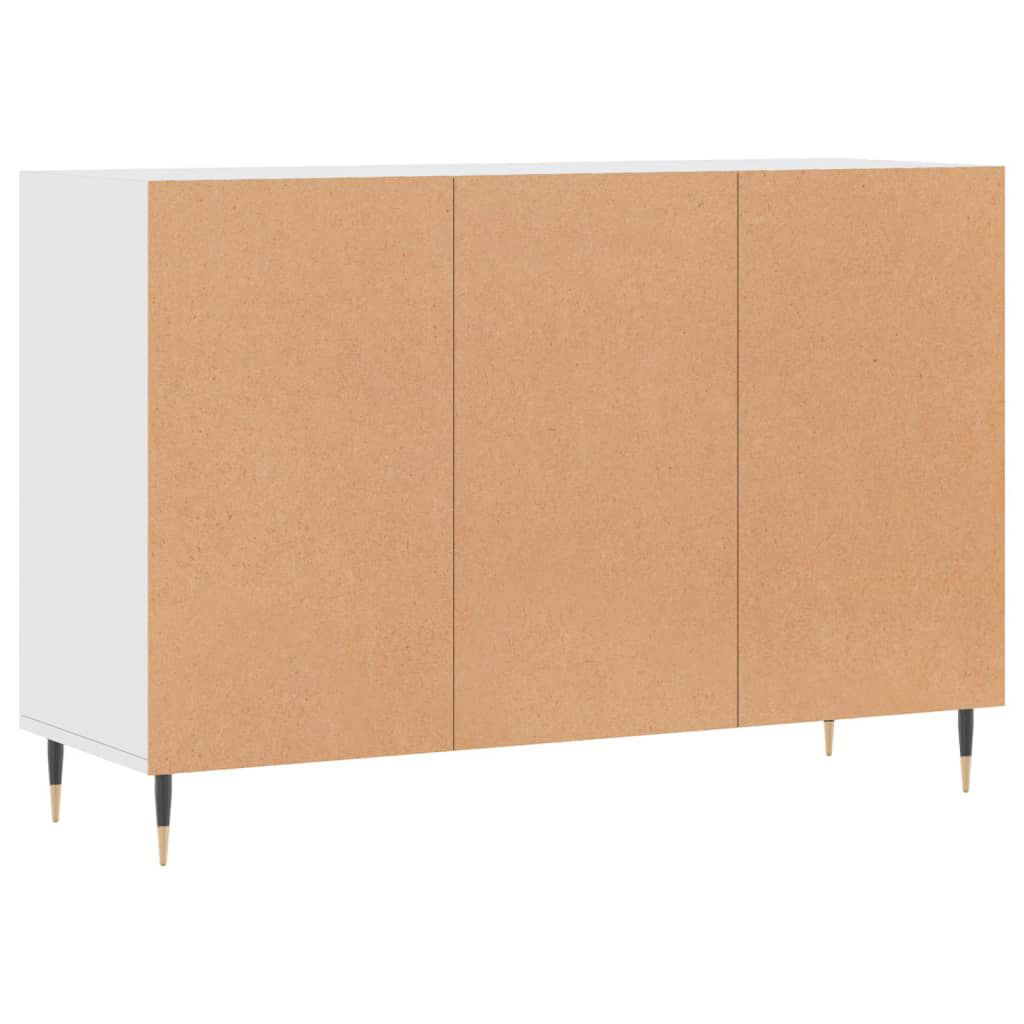 vidaXL Ραφιέρα Λευκή 103,5x35x70 εκ. από Επεξεργασμένο Ξύλο