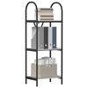 vidaXL Ράφι Βιβλίων Γκρι sonoma 40 x 30 x 109 εκ Επεξεργασμένο ξύλο