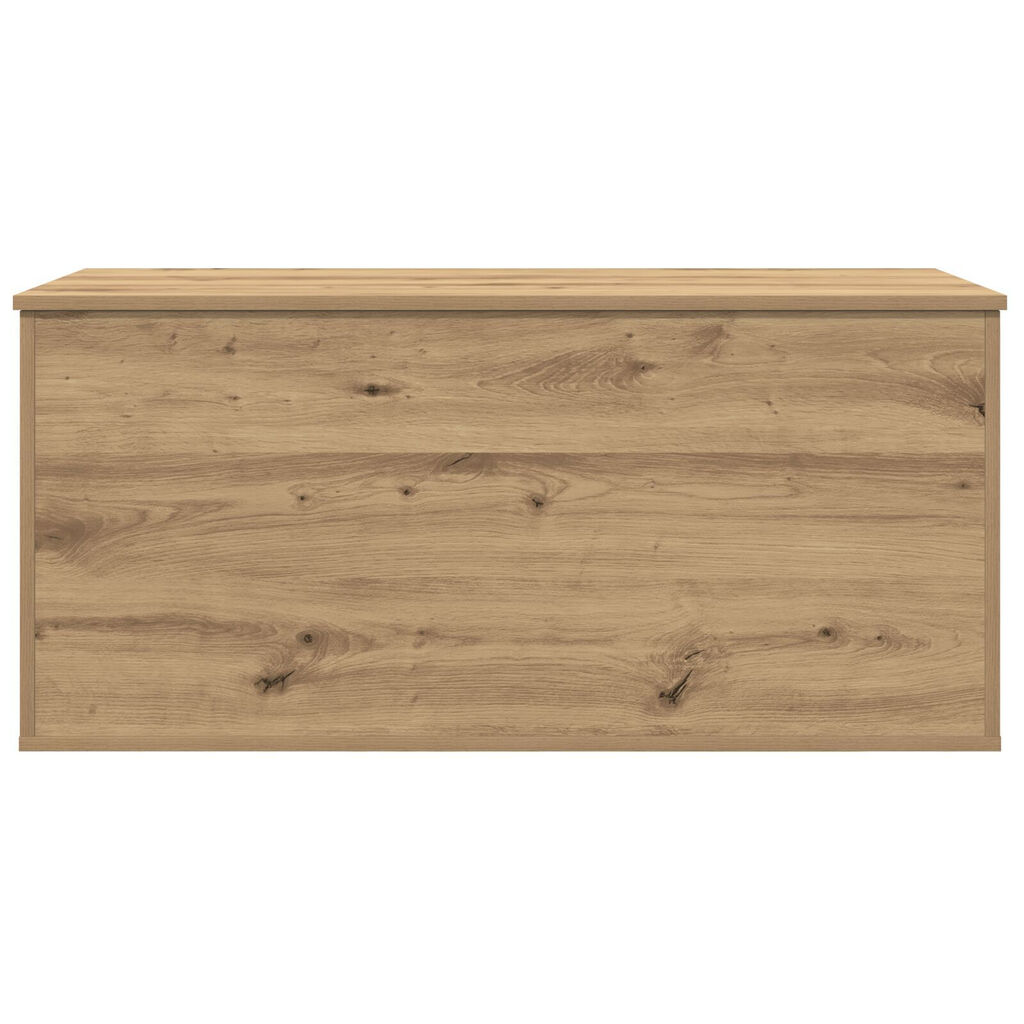 Κουτί αποθήκευσης vidaXL με καπάκι Artisan Oak 100x42x46 εκ. από Κατασκευασμένο Ξύλο