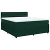 vidaXL &Kappa;&rho;&epsilon;&beta;ά&tau;&iota; Boxspring &mu;&epsilon; &Sigma;&tau;&rho;ώ&mu;&alpha; &Sigma;&kappa;&omicron;ύ&rho;&omicron; &Pi;&rho;ά&sigma;&iota;&nu;&omicron; 200x200&epsilon;&kappa;. &Beta;&epsilon;&lambda;&omicron;ύ&delta;&iota;&nu;&omicron;