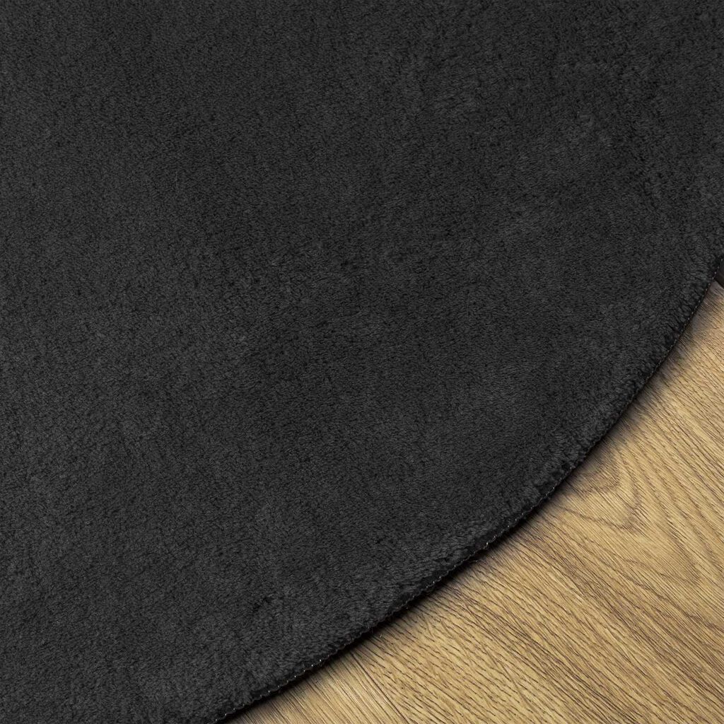 vidaXL Χαλιά Μαύρο 120 x 170 cm Πολυεστέρας