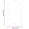 vidaXL Ψεύτικο Δέρμα Προβάτου Χαλί Tafalla Κρεμ 50 x 80 cm Πολυεστέρας