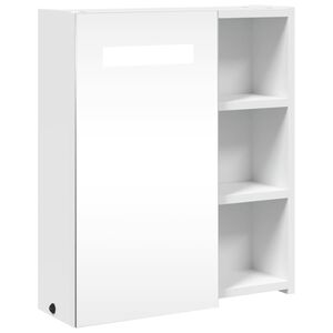 vidaXL &Kappa;&alpha;&theta;&rho;έ&phi;&tau;&eta;&sigmaf; &Mu;&pi;ά&nu;&iota;&omicron;&upsilon; &mu;&epsilon; &Nu;&tau;&omicron;&upsilon;&lambda;ά&pi;&iota; & LED &Lambda;&epsilon;&upsilon;&kappa;ό 45 x 13 x 52 &epsilon;&kappa;.