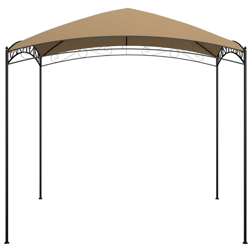 vidaXL Κιόσκι Taupe 3 x 3 x 2,65 μ. 180 γρ./μ²