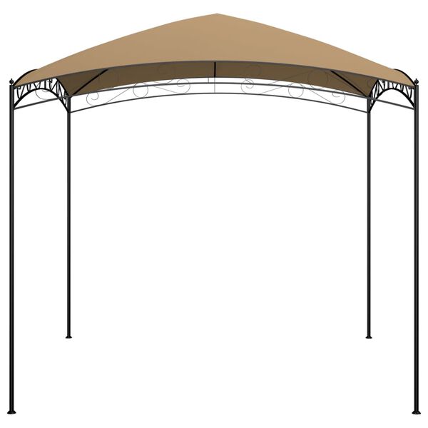 vidaXL Κιόσκι Taupe 3 x 3 x 2,65 μ. 180 γρ./μ²