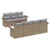 vidaXL &Sigma;&epsilon;&tau; &Kappa;&alpha;&nu;&alpha;&pi;έ &Kappa;ή&pi;&omicron;&upsilon; 8 pcs &Mu;&pi;&epsilon;&zeta; &kappa;&alpha;&iota; &Gamma;&kappa;&rho;&iota; &sigma;&upsilon;&nu;&theta;&epsilon;&tau;&iota;&kappa;ό &rho;&alpha;&tau;ά&nu;