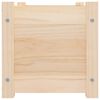 vidaXL Ζαρντινιέρα 60 x 31 x 31 εκ. από Μασίφ Ξύλο Πεύκου