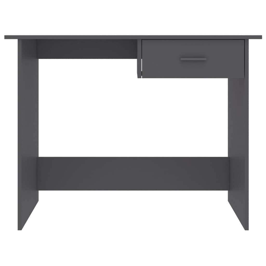 vidaXL Γραφείο Γκρι 100 x 50 x 76 εκ. από Μοριοσανίδα