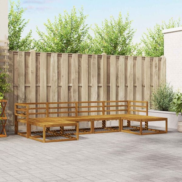 vidaXL &Sigma;&epsilon;&iota;&rho;ά &Kappa;&alpha;&nu;&alpha;&pi;έ &Epsilon;&xi;&omega;&tau;&epsilon;&rho;&iota;&kappa;&omicron;ύ 6 pcs &Phi;&upsilon;&sigma;&iota;&kappa;ό &Sigma;&tau;&epsilon;&rho;&epsilon;ό &Xi;ύ&lambda;&omicron; &Alpha;&kappa;&alpha;&kappa;ί&alpha;&sigmaf;