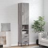 vidaXL &Mu;&pi;&omicron;&upsilon;&phi;έ&sigmaf; Sonoma &Gamma;&kappa;&rho;&iota; 34,5 x 34 x 180 &epsilon;&kappa;. &alpha;&pi;ό &Epsilon;&pi;&epsilon;&xi;&epsilon;&rho;&gamma;&alpha;&sigma;&mu;έ&nu;&omicron; &Xi;ύ&lambda;&omicron;