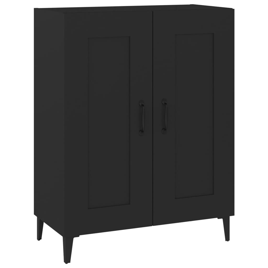 vidaXL Ντουλάπι Μαύρο 69,5 x 34 x 90 εκ. από Επεξεργασμένο Ξύλο
