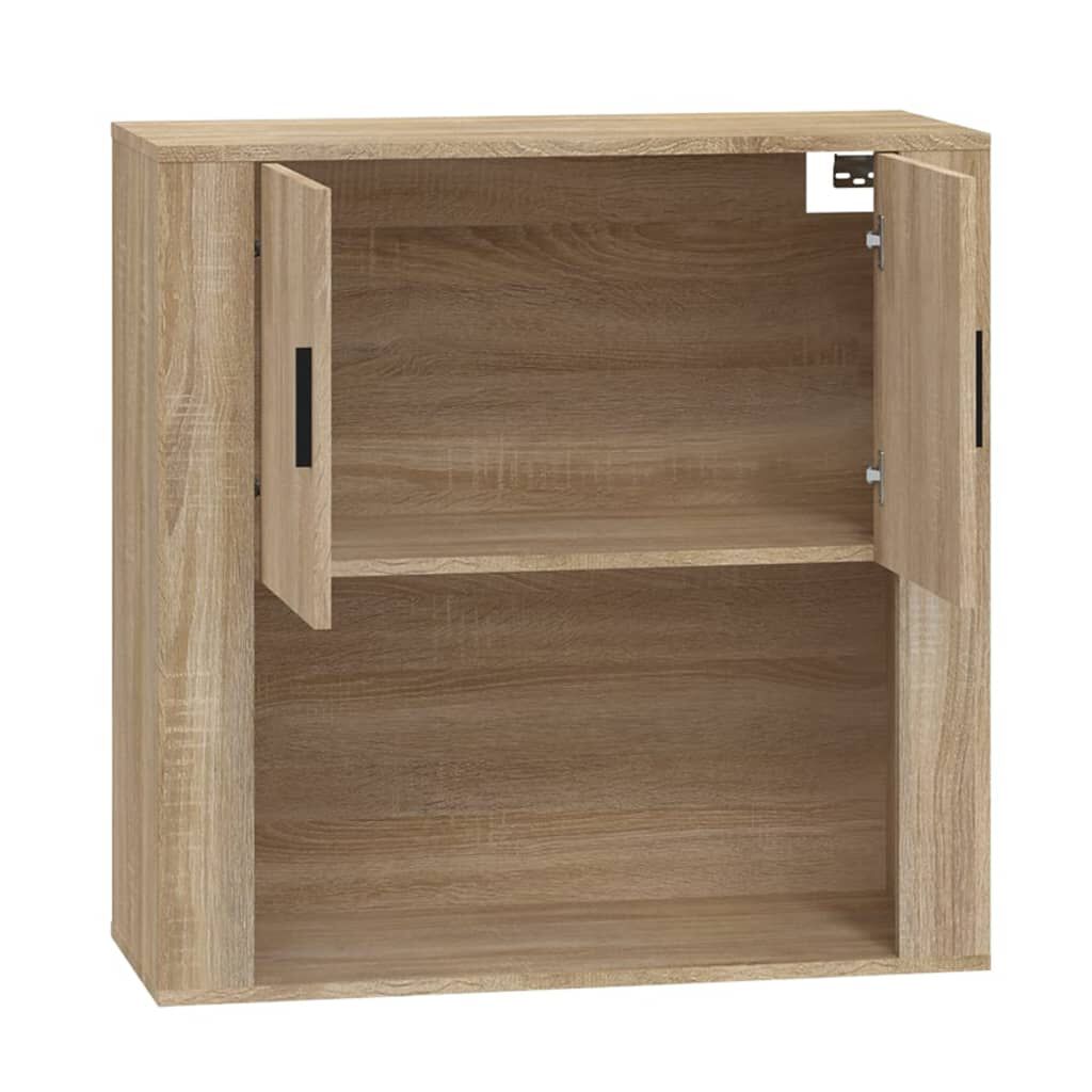 vidaXL Ντουλάπι Τοίχου Sonoma Δρυς 80x33x80 εκ. Επεξεργασμένο Ξύλο