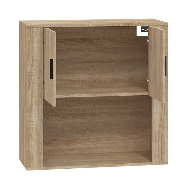 vidaXL Ντουλάπι Τοίχου Sonoma Δρυς 80x33x80 εκ. Επεξεργασμένο Ξύλο