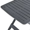 vidaXL Τραπέζι Κήπου Πτυσσόμενο Ανθρακί 79 x 72 x 70 εκ. Πλαστικό