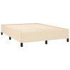 vidaXL &Kappa;&rho;&epsilon;&beta;ά&tau;&iota; Boxspring &mu;&epsilon; &Sigma;&tau;&rho;ώ&mu;&alpha; &Kappa;&rho;&epsilon;&mu; 140x200 &epsilon;&kappa;. &Upsilon;&phi;&alpha;&sigma;&mu;ά&tau;&iota;&nu;&omicron;