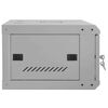 vidaXL Ντουλάπα δικτύου με αποθήκευση Γκρι 60 x 45 x 35 cm Ατσάλι