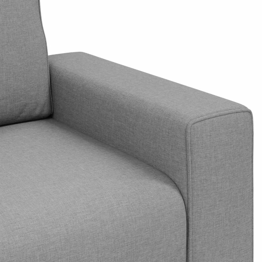 vidaXL Καναπές με μαξιλάρι Σκούρο γκρι 100 x 77 x 82 εκ ύφασμα