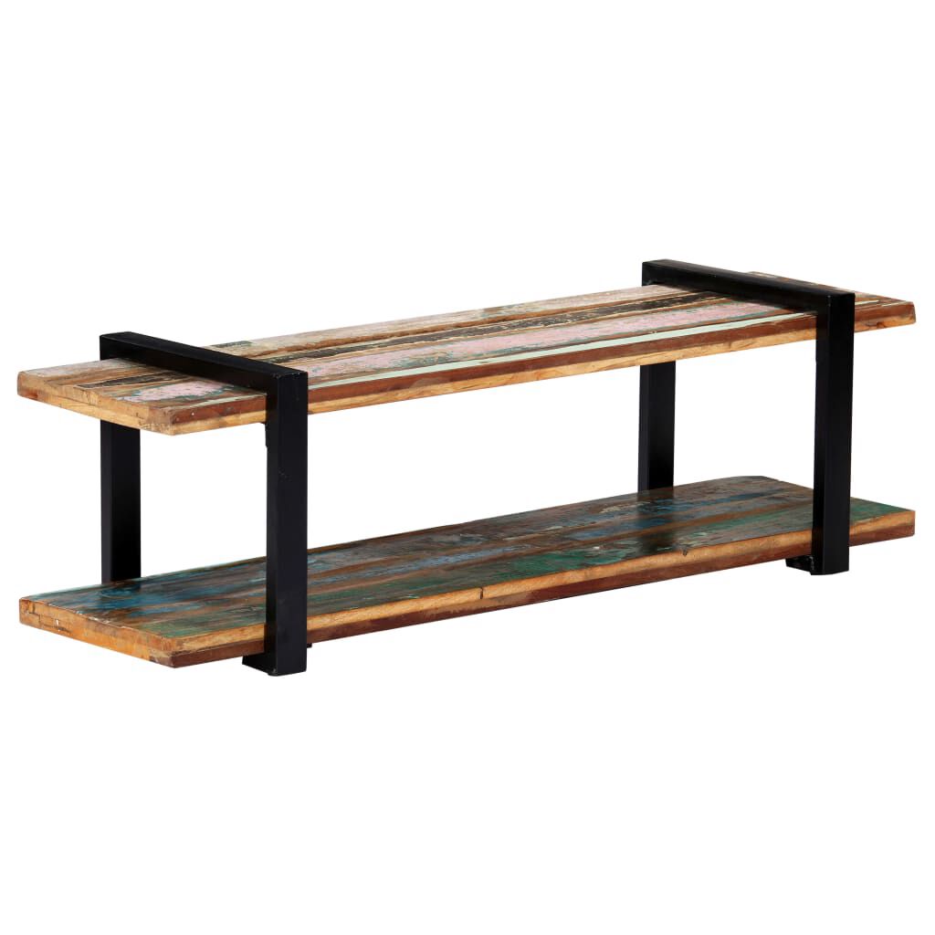 vidaXL Έπιπλο Τηλεόρασης 130 x 40 x 40 εκ. από Μασίφ Ανακυκλωμένο Ξύλο