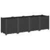 vidaXL &Zeta;&alpha;&rho;&nu;&tau;&iota;&nu;&iota;έ&rho;&alpha; &Kappa;ή&pi;&omicron;&upsilon; &Mu;&alpha;ύ&rho;&eta; 160x40x53 &epsilon;&kappa;. &Pi;&omicron;&lambda;&upsilon;&pi;&rho;&omicron;&pi;&upsilon;&lambda;έ&nu;&iota;&omicron;