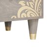 vidaXL Σετ Επίπλων Μπάνιου με συρτάρι 3 pcs Γκρι 62 x 33 x 58 εκ.