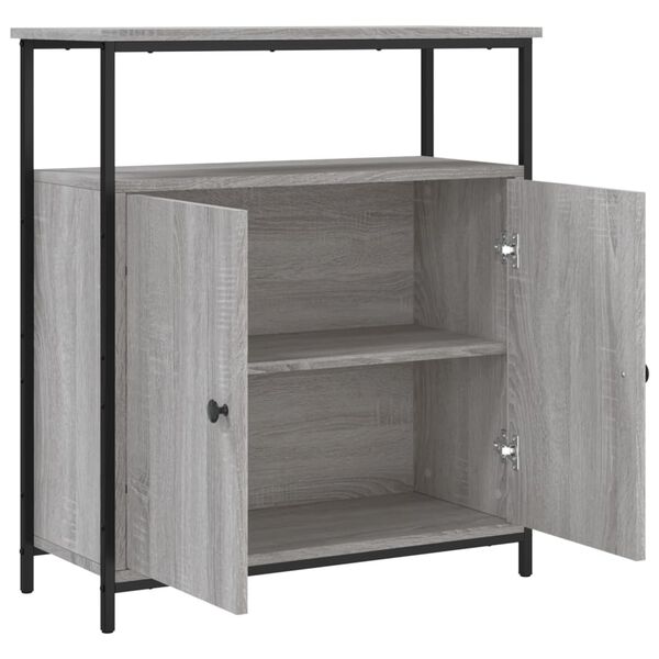vidaXL Ντουλάπι Γκρι Sonoma 70 x 30 x 80 εκ. από Επεξεργ. Ξύλο