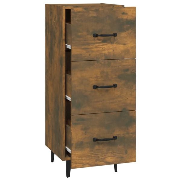 vidaXL Ντουλάπι Καπνιστή Δρυς 34,5 x 34 x 90 εκ. Επεξεργασμένο Ξύλο