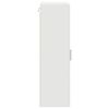 vidaXL Ντουλάπα τοίχου Λευκό 55 x 29 x 100 εκ Επεξεργασμένο ξύλο