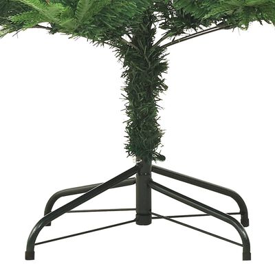 vidaXL Χριστουγεννιάτικο Δέντρο Τεχνητό Πράσινο 210 εκ. από PVC & PE