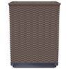 vidaXL Ζαρντινιέρες 4 τεμ. Καφέ 30 x 30 x 37 εκ. από Πολυπροπυλένιο