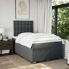 vidaXL &Kappa;&rho;&epsilon;&beta;ά&tau;&iota; Boxspring &mu;&epsilon; &Sigma;&tau;&rho;ώ&mu;&alpha; &Sigma;&kappa;&omicron;ύ&rho;&omicron; &Gamma;&kappa;&rho;&iota; 120x200 &epsilon;&kappa;. &Upsilon;&phi;&alpha;&sigma;&mu;ά&tau;&iota;&nu;&omicron;