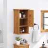 vidaXL Τοίχου Ντουλάπα Μπάνιου VIGO καφέ μελί 37 x 34 x 71.5 εκ.