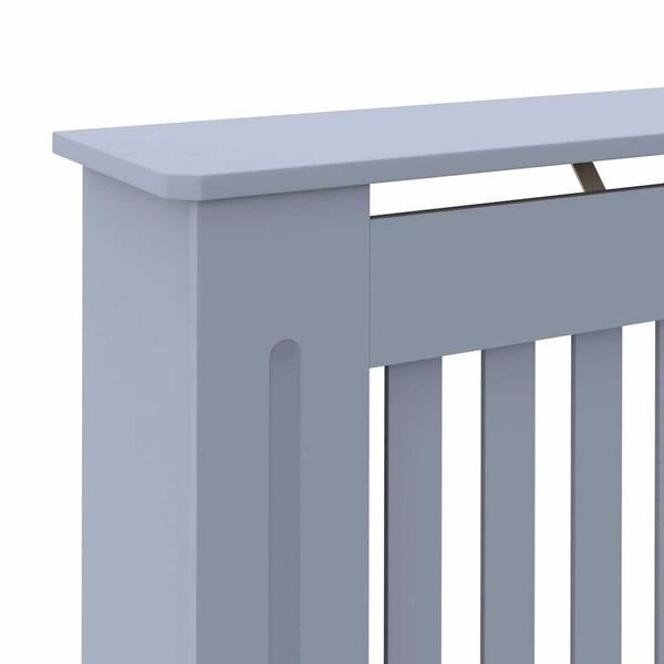 vidaXL Καπάκι Καλοριφέρ 2 pcs Γκρι 152 x 19 x 81.5 cm