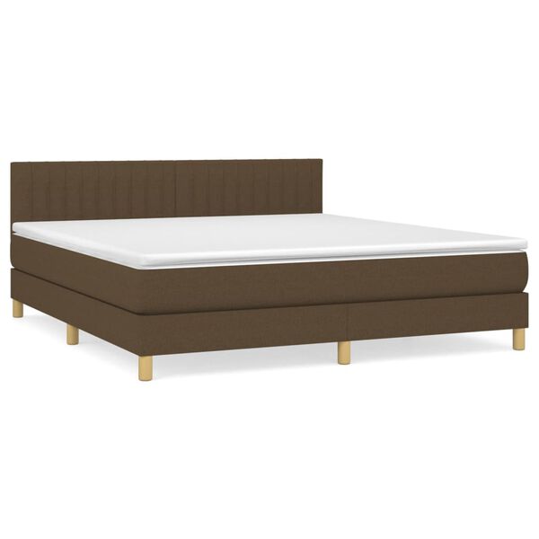 vidaXL &Kappa;&rho;&epsilon;&beta;ά&tau;&iota; Boxspring &mu;&epsilon; &Sigma;&tau;&rho;ώ&mu;&alpha; &Sigma;&kappa;&omicron;ύ&rho;&omicron; &Kappa;&alpha;&phi;έ 180x200 &epsilon;&kappa; &Upsilon;&phi;&alpha;&sigma;&mu;ά&tau;&iota;&nu;&omicron;