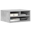vidaXL Βάση Εκτυπωτή Γκρι Σκυρ. 49x40x22,5 εκ. από Επεξεργασμένο Ξύλο
