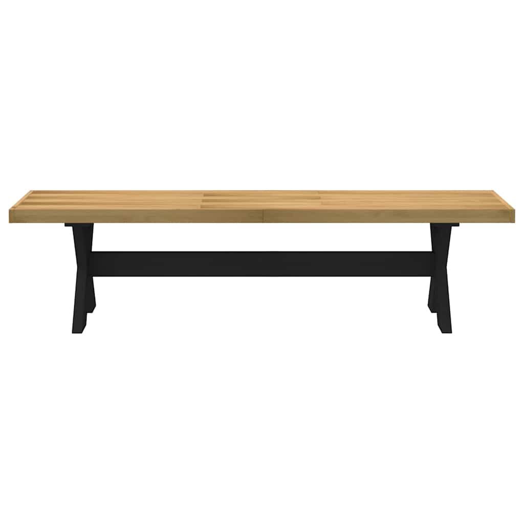 vidaXL Πάγκος τραπεζαρίας NOAIN με πόδια σχήματος X 180x40x45 cm