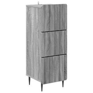 vidaXL &Nu;&tau;&omicron;&upsilon;&lambda;ά&pi;&iota; &mu;&epsilon; &Sigma;&upsilon;&rho;&tau;ά&rho;&iota;&alpha; &Gamma;&kappa;&rho;&iota; Sonoma 33 x 34,5 x 92 &epsilon;&kappa;.