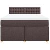 vidaXL &Kappa;&rho;&epsilon;&beta;ά&tau;&iota; Boxspring &mu;&epsilon; &Sigma;&tau;&rho;ώ&mu;&alpha; &Sigma;&kappa;&omicron;ύ&rho;&omicron; &Kappa;&alpha;&phi;έ 160x200 &epsilon;&kappa; &Upsilon;&phi;&alpha;&sigma;&mu;ά&tau;&iota;&nu;&omicron;