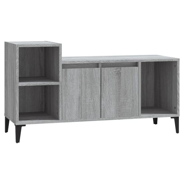 vidaXL Έπιπλο Τηλεόρασης Γκρι Sonoma 100x35x55 εκ. από Επεξεργ. Ξύλο