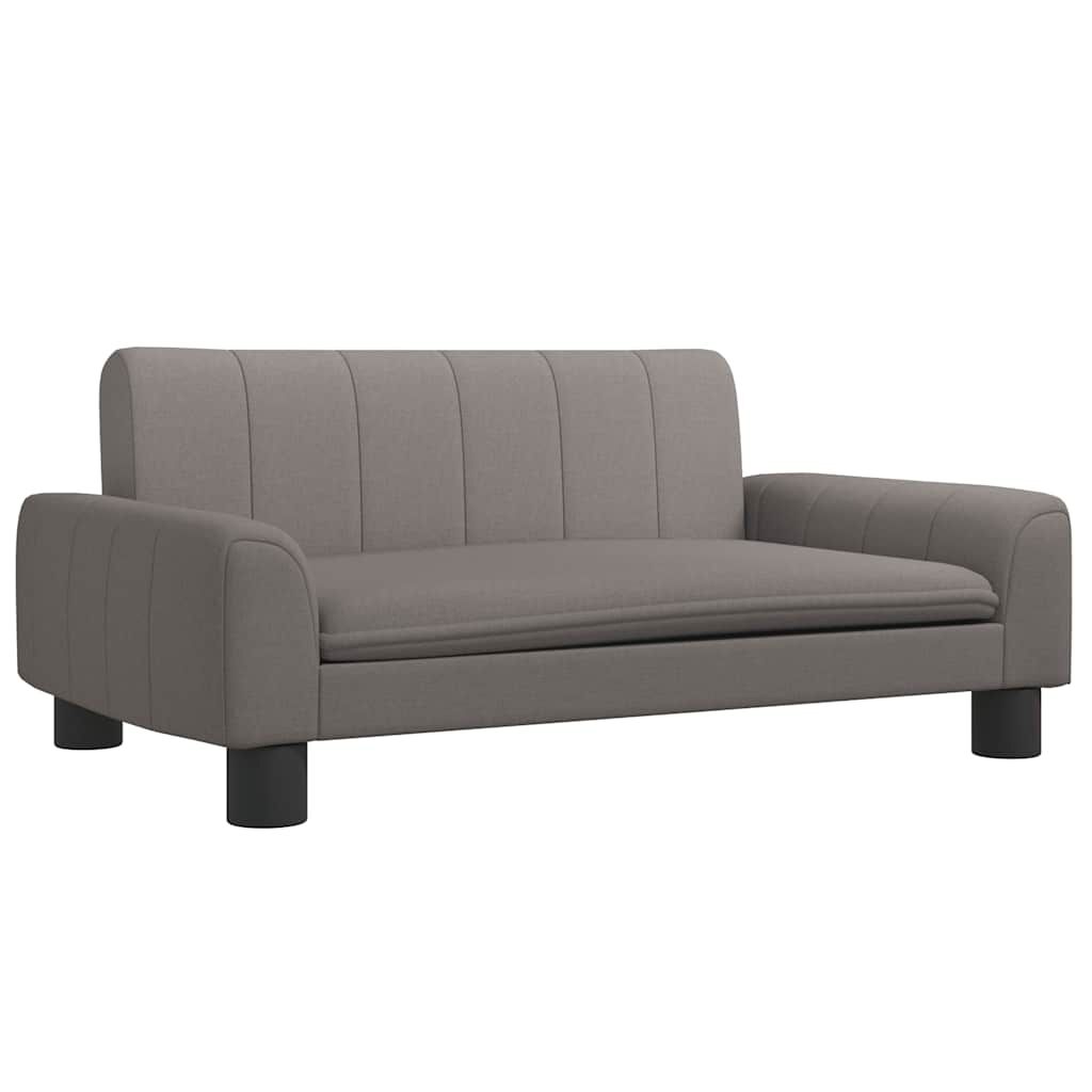 vidaXL Κρεβάτι Σκύλου Taupe 90 x 53 x 30 εκ. Υφασμάτινο
