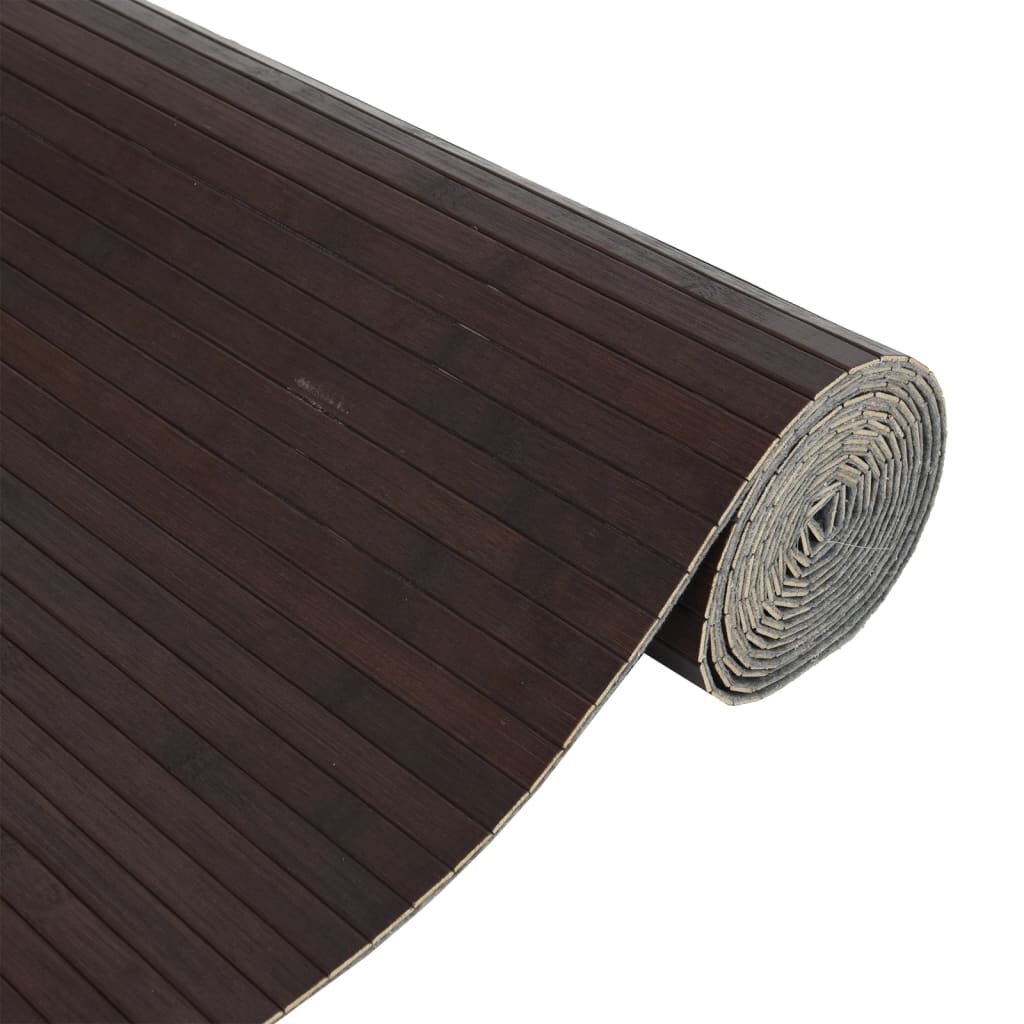 vidaXL Διαχωριστικό Δωματίου Σκούρο Καφέ 165 x 800 εκ. από Μπαμπού