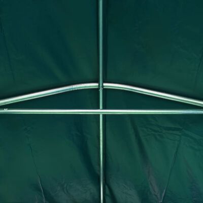 vidaXL Κιόσκι Γκαράζ Πράσινο 2,4 x 2,4 μ. από PVC