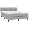 vidaXL &Kappa;&rho;&epsilon;&beta;ά&tau;&iota; Boxspring &mu;&epsilon; &Sigma;&tau;&rho;ώ&mu;&alpha; &Alpha;&nu;&omicron;&iota;&chi;&tau;ό &Gamma;&kappa;&rho;&iota; 140x190 &epsilon;&kappa;. &Upsilon;&phi;&alpha;&sigma;&mu;ά&tau;&iota;&nu;&omicron;