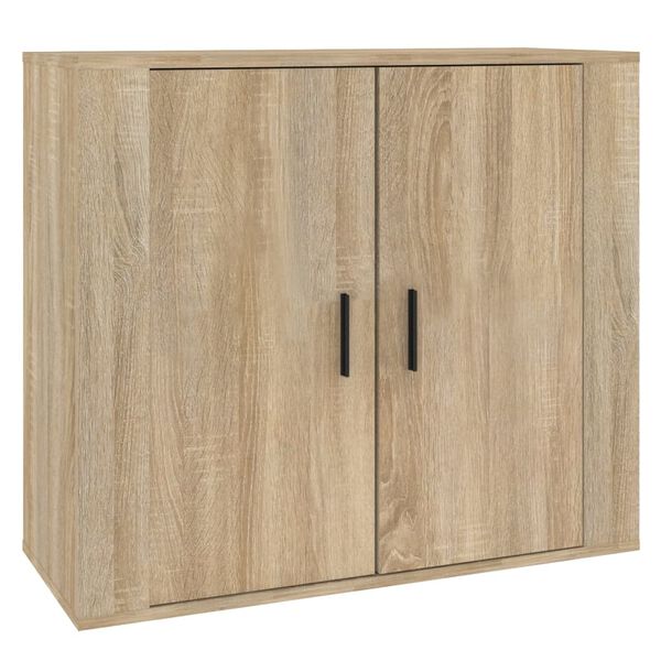 vidaXL Ντουλάπι Sonoma Δρυς 80x33x70 εκ. από Επεξεργασμένο Ξύλο