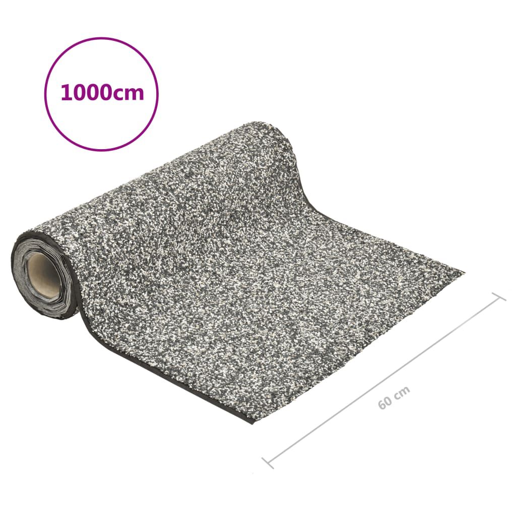 vidaXL Μεμβράνη Λίμνης με Όψη Πέτρας Γκρι 1000 x 60 εκ.
