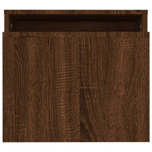 vidaXL Τραπεζάκια Σαλονιού Σετ Καφέ Δρυς 100x48x40 εκ. Επεξεργ. Ξύλο