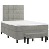 vidaXL &Kappa;&rho;&epsilon;&beta;ά&tau;&iota; Boxspring &mu;&epsilon; &Sigma;&tau;&rho;ώ&mu;&alpha; &Alpha;&nu;&omicron;&iota;&chi;&tau;ό &Gamma;&kappa;&rho;&iota; 120x190 &epsilon;&kappa;. &Beta;&epsilon;&lambda;&omicron;ύ&delta;&iota;&nu;&omicron;