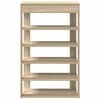 vidaXL Παπουτσοθήκη sonoma Δρυς 60x30x98 εκ. Επεξεργασμένο Ξύλο